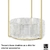 Soporte de Joyería Umbra Tesora con Base de Vidrio 42cm