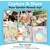 144 PCS Vajilla Desechable Baby Shower Previvo Azul Rosa
