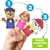 Títeres de Dedo Ginsey PAW Patrol 10 Piezas Educativos
