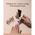Lámpara UV Portátil MelodySusie ART01R para Uñas de Gel