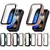 Funda Protectora PC para Smartwatch Huawei Band 10/9/8 - Negro
