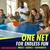 Red de Ping Pong Retráctil NIBIRU SPORT para Mesa
