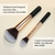 Juego de Brochas de Maquillaje Banidy - 5 Piezas, Veganas, Suaves