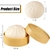Bola de Estrés Dumpling FFNIU con Vaporera Mini 10cm