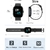 Reloj Inteligente HUAKUA D3 HD 1.85" Fitness IP68 Negro