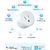 Enchufe Inteligente Govee H5083 WiFi Control por Voz 2 Pzas