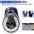 Casco TCT-MOTORPARTS Juvenil Motocross Llama Azul Mediano