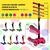 Scooter Hurtle 3 Ruedas Rosa - Manillar Ajustable y Luces LED