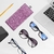 Estuche Doble para Gafas Fintie AGSB Vegano Púrpura