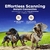 Etiqueta Inteligente para Mascotas HeyBuddy Azul Mediana
