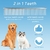 Set de 6 Piezas Tijeras y Cortaúñas IDQQUQQ para Mascotas
