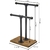 Soporte de Joyería MyGift Ajustable 2 Niveles Metal y Madera - comprar online