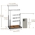 Organizador de Joyería pickpiff Soporte 3 Niveles Negro Marrón - comprar online