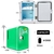 Refrigerador Mini Koolatron KWC 4L Portátil Verde 12V/110V - comprar online