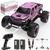 Coche RC DEERC 1:10 4X4 Crawler 48 KM/H Rosa Todo Terreno - comprar online