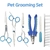 Set de 6 Piezas Tijeras y Cortaúñas IDQQUQQ para Mascotas - comprar online