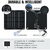 Cargador Solar ECO-WORTHY 10W 12V Impermeable para Vehículos - comprar online