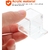 Terrario para hormigas 2 pcs Balacoo alimentador acrílico - comprar online