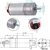 Motor de Engranaje Codificador 6V DC Garosa 100RPM con Soporte - comprar online