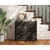 Cajonera AODK 4 Cajones Pequeña Tela Estructura Acero Negra - comprar online