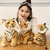 GUDVES Juguete de Peluche Tigre Blanco 19.8 cm Suave y Realista - comprar online