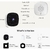 Cámara de Ventana 3MP Girafit 2K WiFi Visión Nocturna en internet