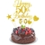Decoración de Pastel 50 Cumpleaños Atiloy - 13 Piezas Doradas en internet