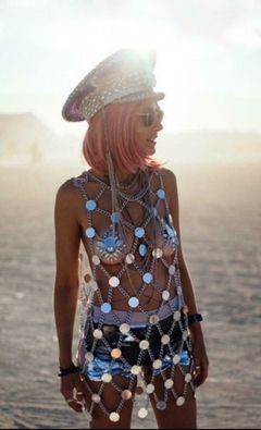 Vestido Reflexes Silver - GYPSY LIFE 