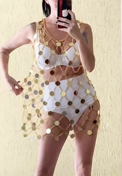 Imagem do Vestido Reflexes Gold