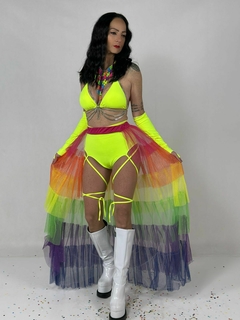Saia Tutu Rainbow - GYPSY LIFE 
