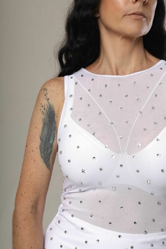 Vestido Lunar White na internet