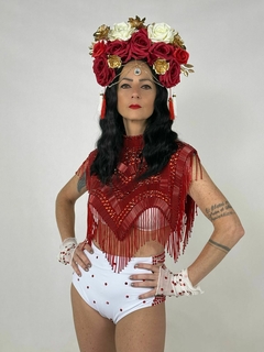 Cropped Mistic Vermelho - GYPSY LIFE 