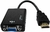 Cabo Adaptador Conversor HDMI para VGA com Saída P2 de áudio - Nicali Eletrônicos