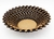 Bowl Decorativo de Madera con Diseño Geométrico | Arte y Funcionalidad - comprar en línea