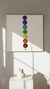 Decoración de Pared de Chakras diseño redondo para Meditación y Yoga en internet