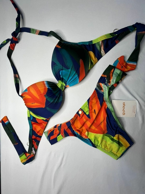 biquine estampado tamanho P