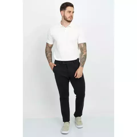 129882 - CALÇA ALFAIATARIA MOLETOM SLIM MOLETOM HIGHER