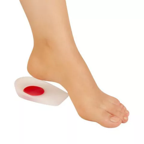Calcanheira Com Ponto Vermelho Silisporte 1012 - Ortho Pauher