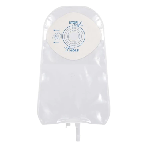Bolsa de Urostomia Transparente Drenável Recortável 19-45mm - Convatec