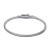 Bracelete de Prata em Trama e Fecho Magnético
