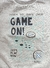 Buzo Frizado Game On! - Gris en internet