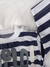 Remera Rayada - Blanco y Azul - comprar online