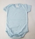 Body Manga Corta - Liso Celeste Pastel