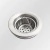 Válvula Para Cuba Inox com Furo 4.1/2" – Com Cesto Removível