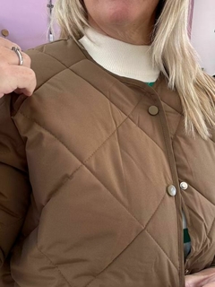 Campera Matelassé Abotonada - comprar online