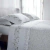 Jogo de Cama Buddemeyer Bud Vision Botões de Lírio 100% Algodão Fio Penteado Cetim 300 Fios - loja online