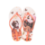 27307-IPANEMA JOLIE AMORES INF BEGE/LARANJA GLIT BK078