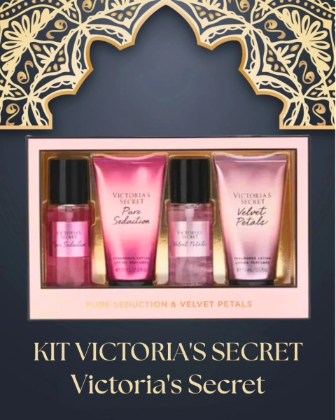 Kit Pure Seduction e Velvet Petals - Victoria`s Secret - 4X 75 Ml