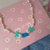 collar Love , celeste