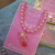 Collar Batido de Frutilla